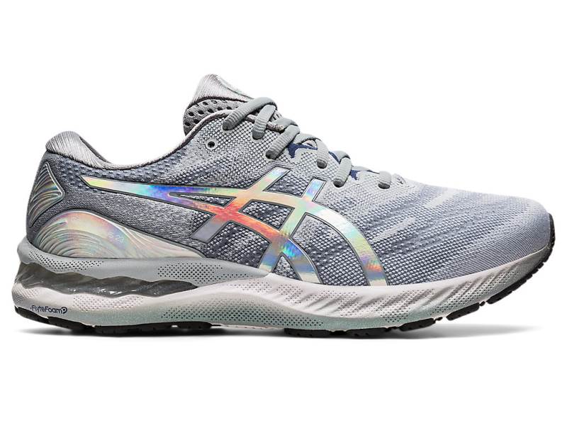 Sapatilhas Running Asics GEL-NIMBUS 23 Homem Cinzentas, 2933A193.447